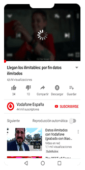 Reproducir un vídeo de Youtube en 3G
