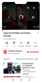 Reproducir un vídeo de Youtube en 3G