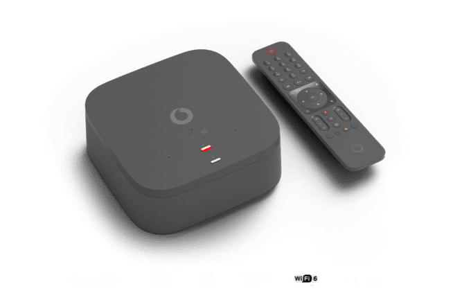 Decodificador Vodafone TV 4k Pro
