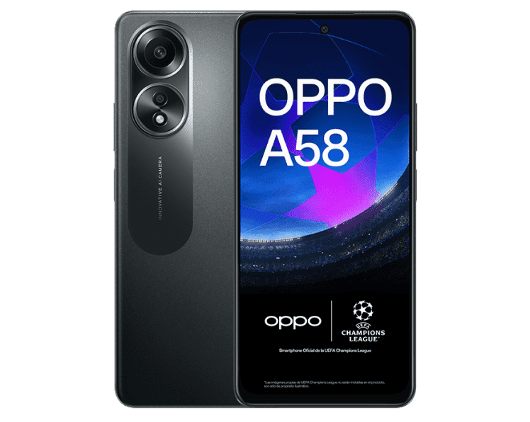 OPPO A58 4G Negro 128GB