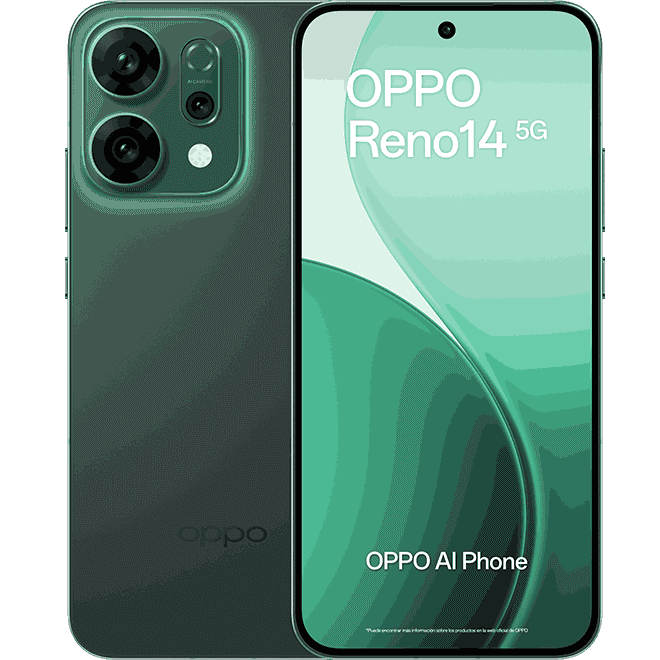 Oppo Reno 14 5G 512GB Luminous Green