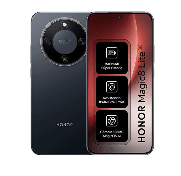 HONOR Magic 8 Lite 5G 512GB Mid. Black