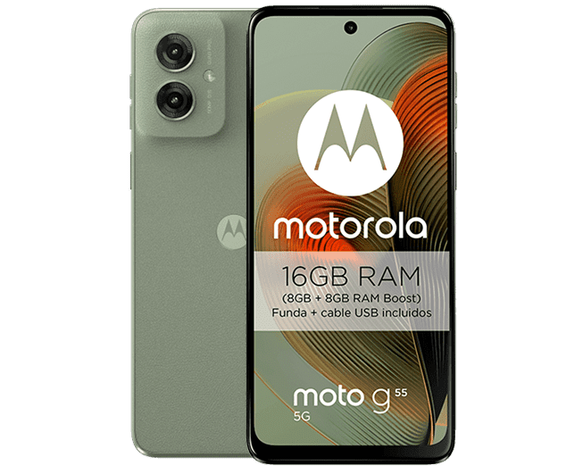 Motorola G55 5G 256GB Smokey Green