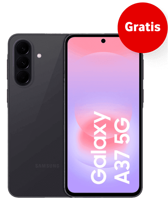 imagen movil Samsung Galaxy A37 5G 128GB EE Black, Gratis
