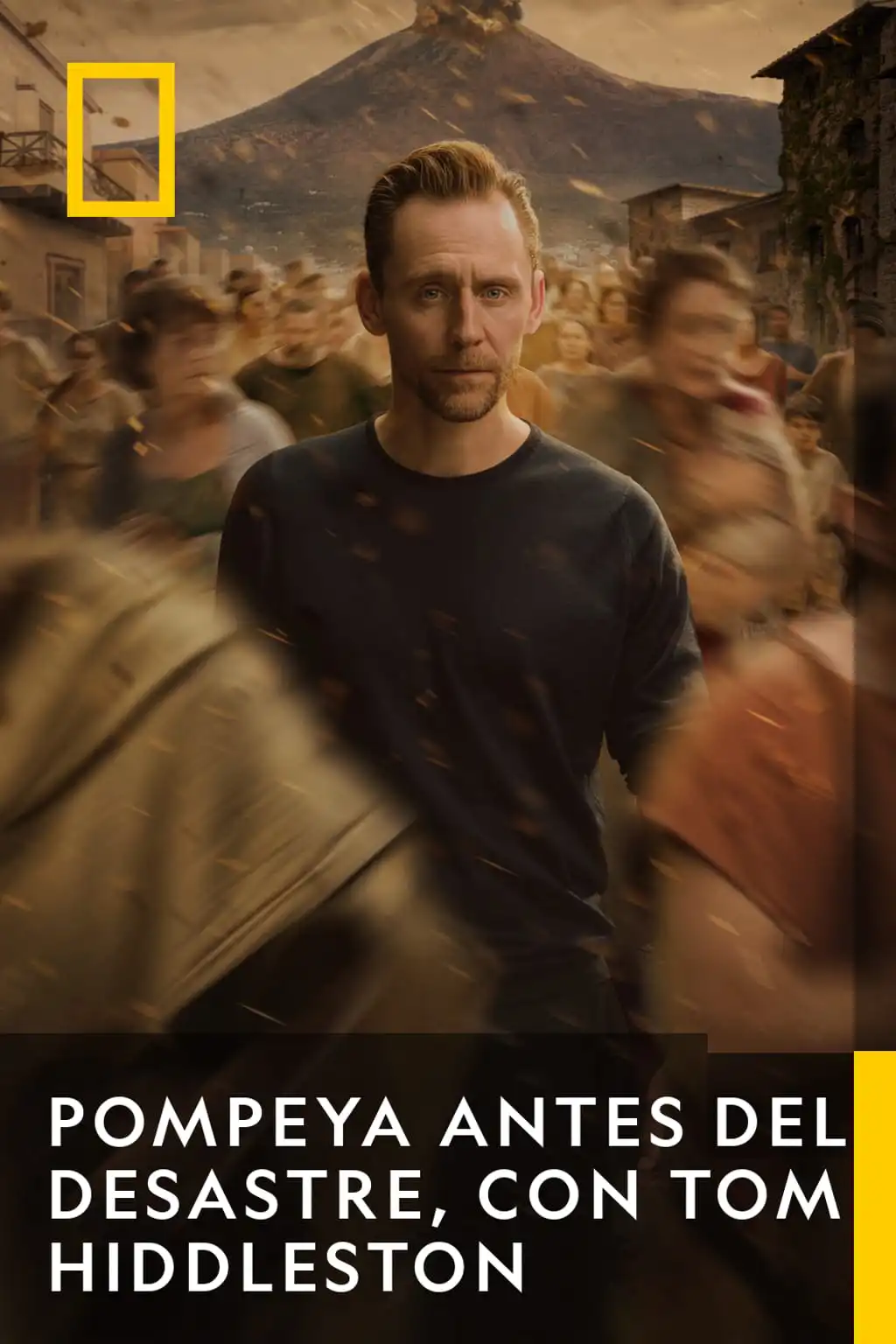 Portada de serie 'Pompeya antes del desastre, con Tom Hiddleston'