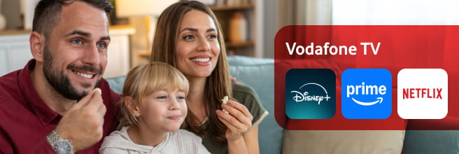 Fibra 600Mb, 2 líneas ilimitadas y TV