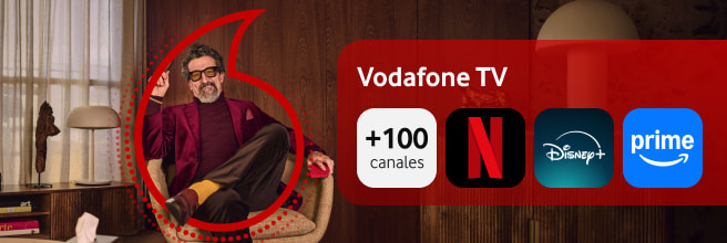 Fibra 600Mb, 2 líneas ilimitadas y TV