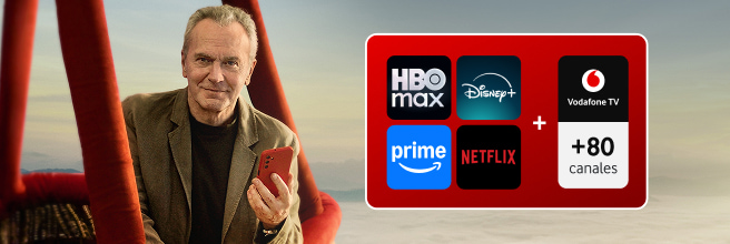 Fibra 600Mb, 2 líneas móviles ilimitadas y TV