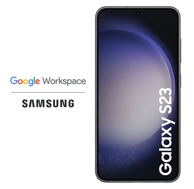 Samsung Galaxy S23 EE 128GB Negro + Licencia Google Workspace