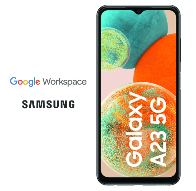 Samsung Galaxy A23 5G 128GB Negro + Licencia Google Workspace
