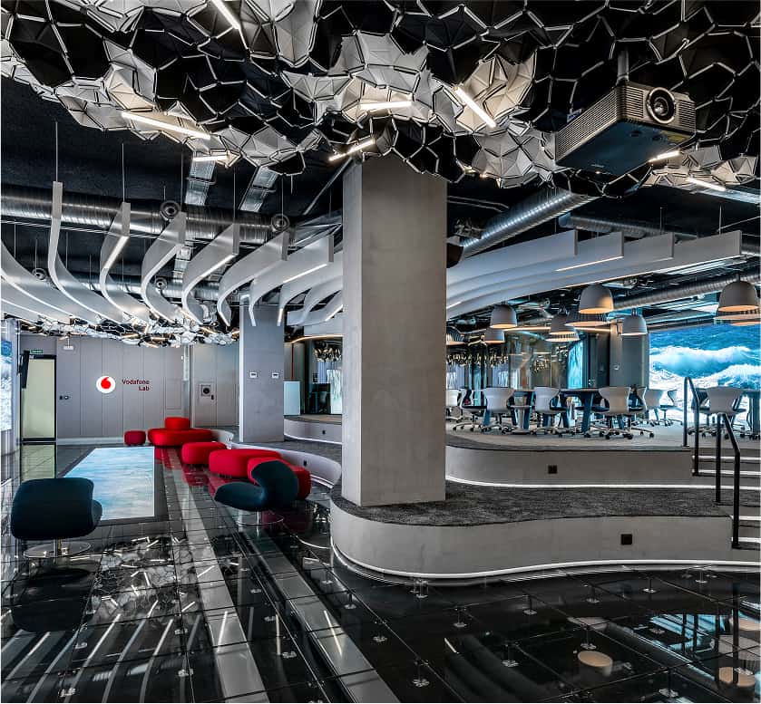 una sala de reuniones