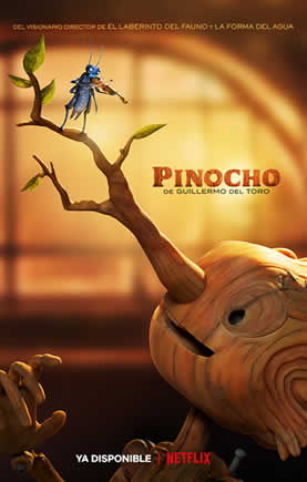 Pinocho de Guillermo del Toro