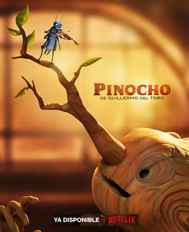 Pinocho de Guillermo del Toro