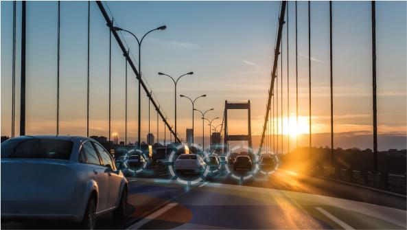 una ciudad futurista