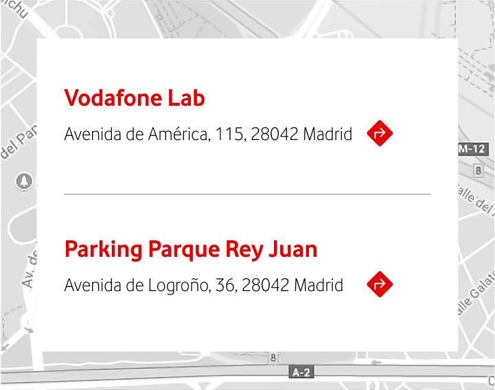 una mapa con la ubicación del evento