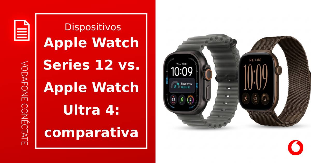 Apple Watch Series 12 vs Ultra 4: Comparativa y diferencias