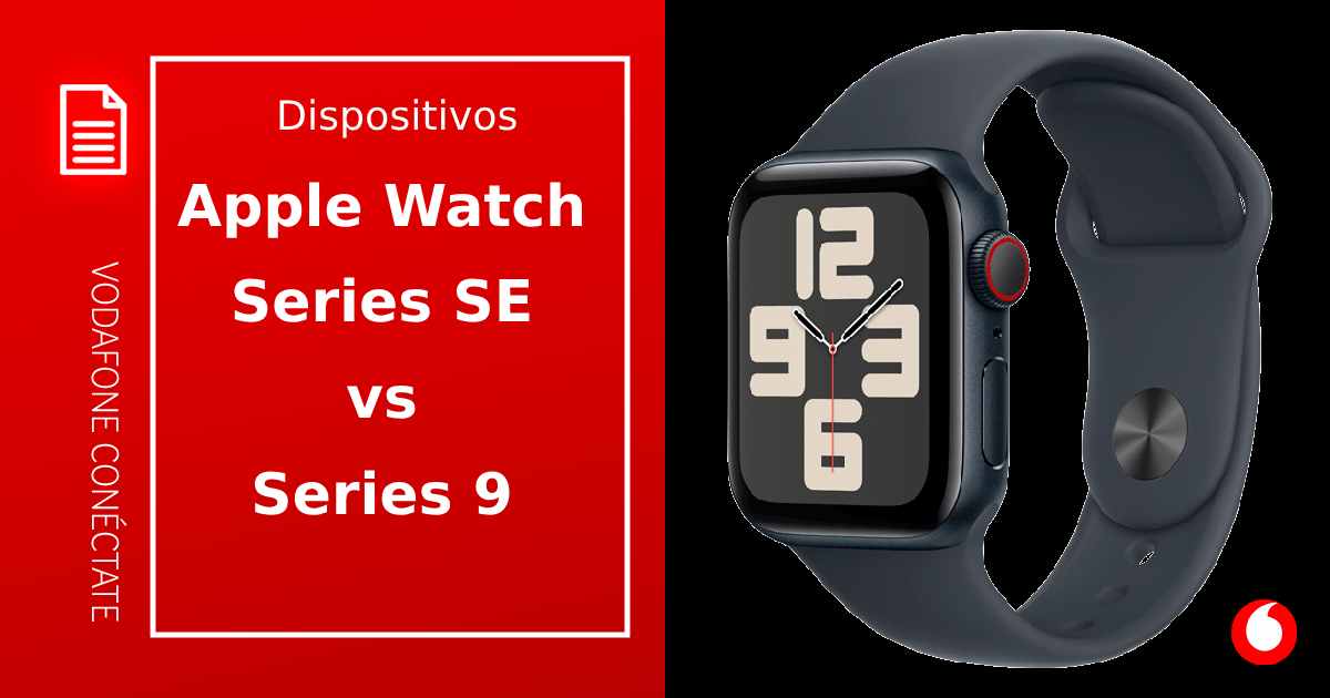 Apple Watch SE vs Series 9: diferencias y comparativa