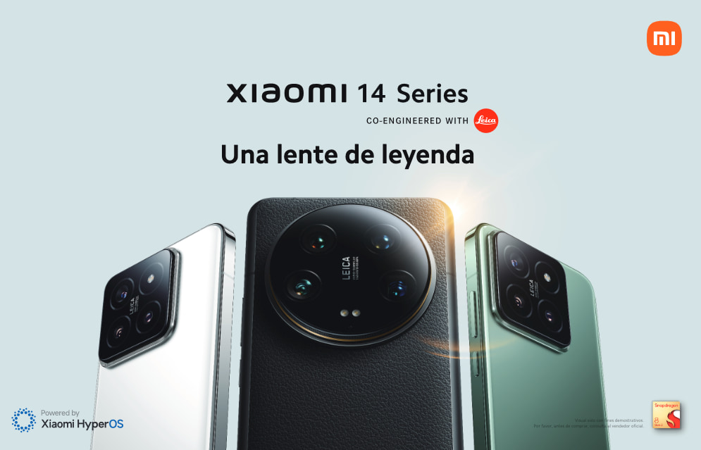Xiaomi 14 Series: terminales top de potencia, con nuevo HyperOS y cámara Leica para fotógrafos pro