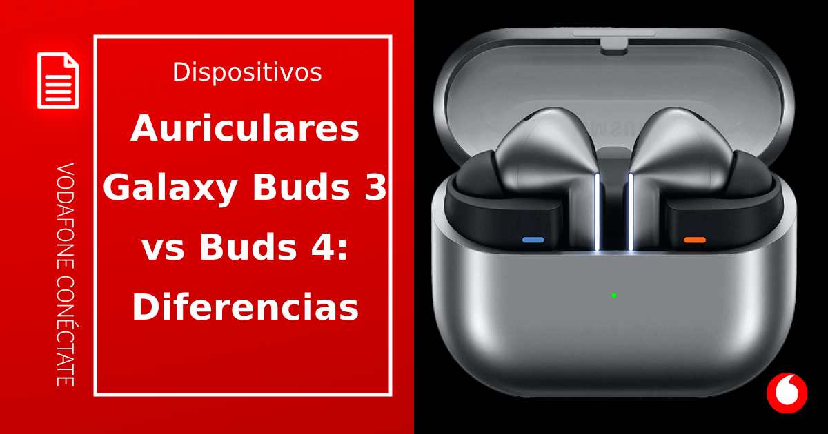 Galaxy buds 3 vs buds 3 pro: diferencias y comparativa