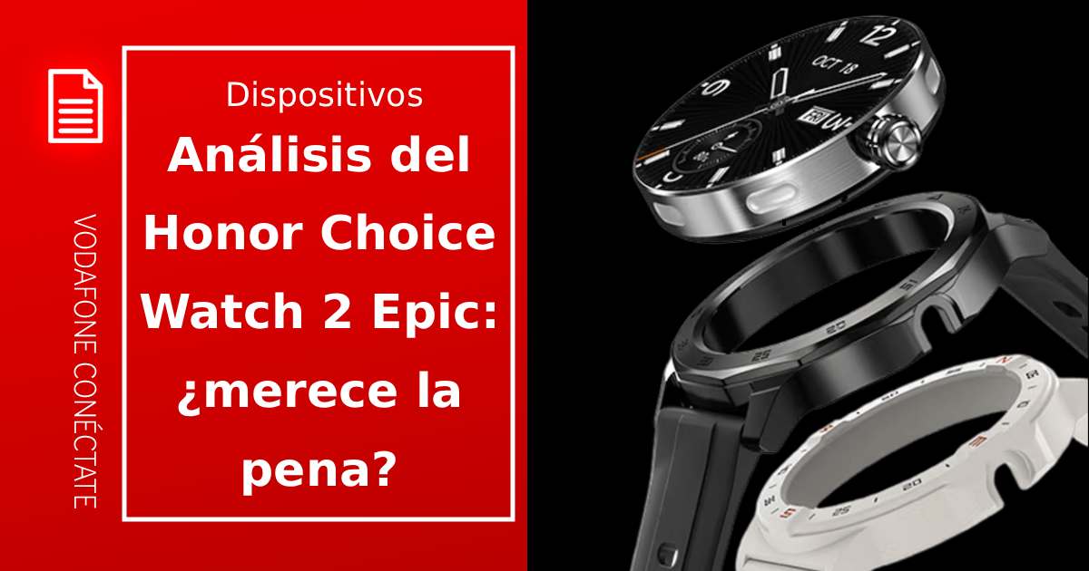 Análisis del HONOR CHOICE Watch 2 Epic: Características y opinión