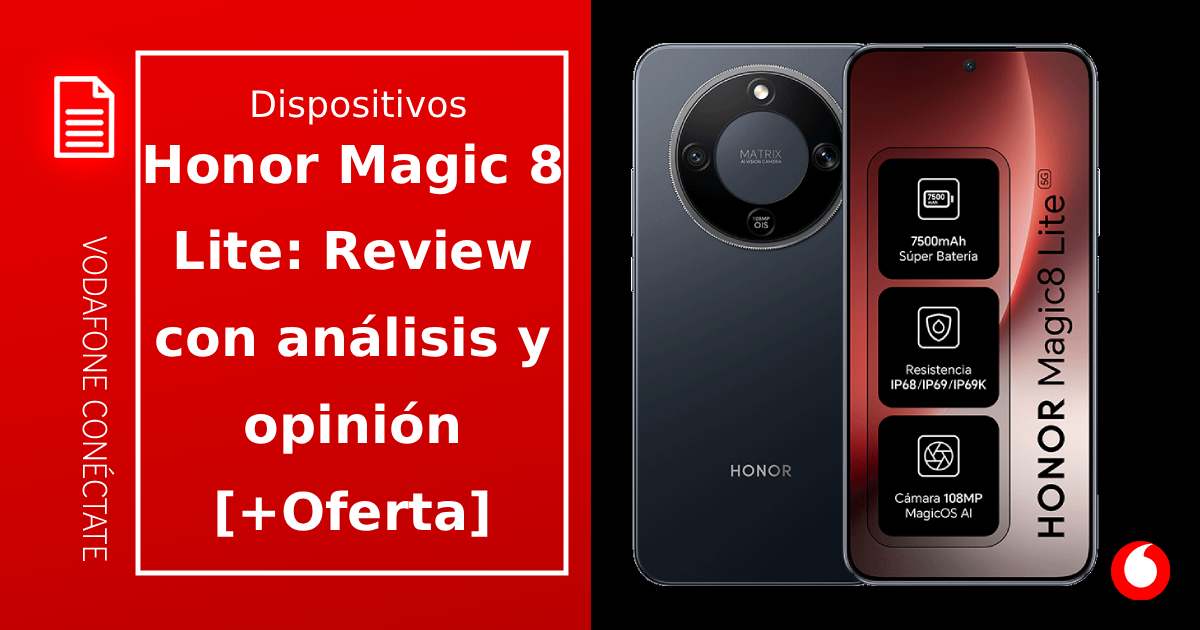 HONOR Magic 8 Lite: características, análisis y opinión del gama media más equilibrado