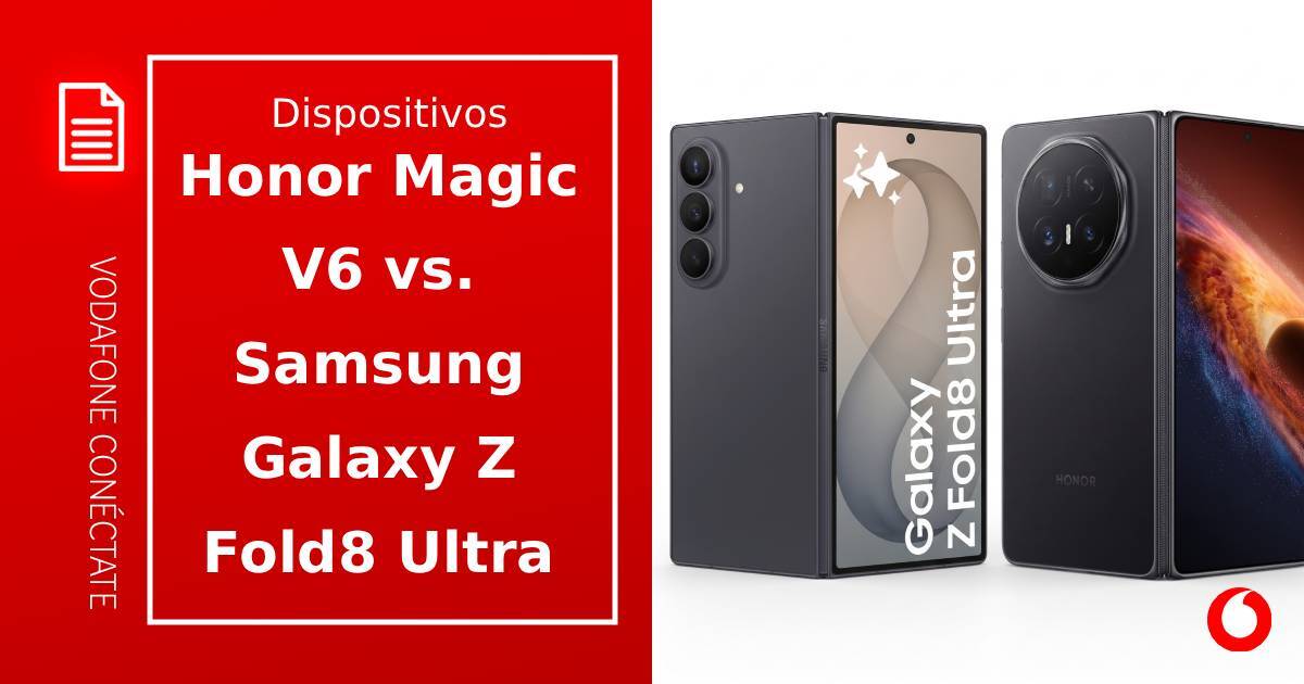 Honor Magic V6 vs Samsung Galaxy Z Fold8 Ultra: Comparativa y diferencias