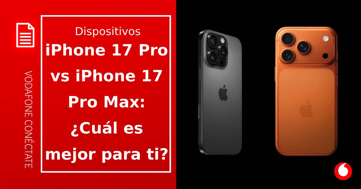iPhone 17 Pro vs iPhone 17 Pro Max: Diferencias, comparativa y guía de compra