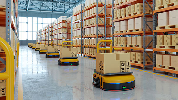 AGVs y AMRs: cómo el 5G impulsa la logística empresarial