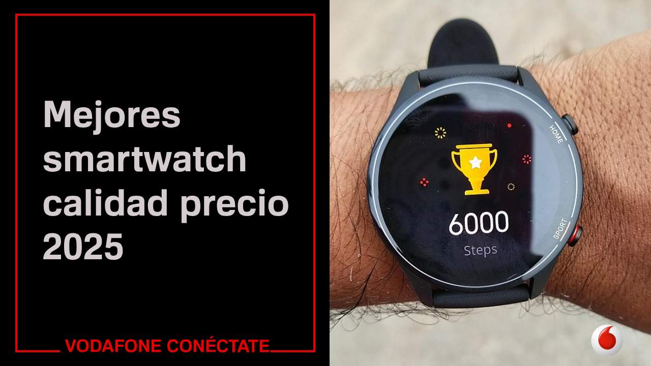 Los 10 mejores smartwatch calidad-precio del 2025