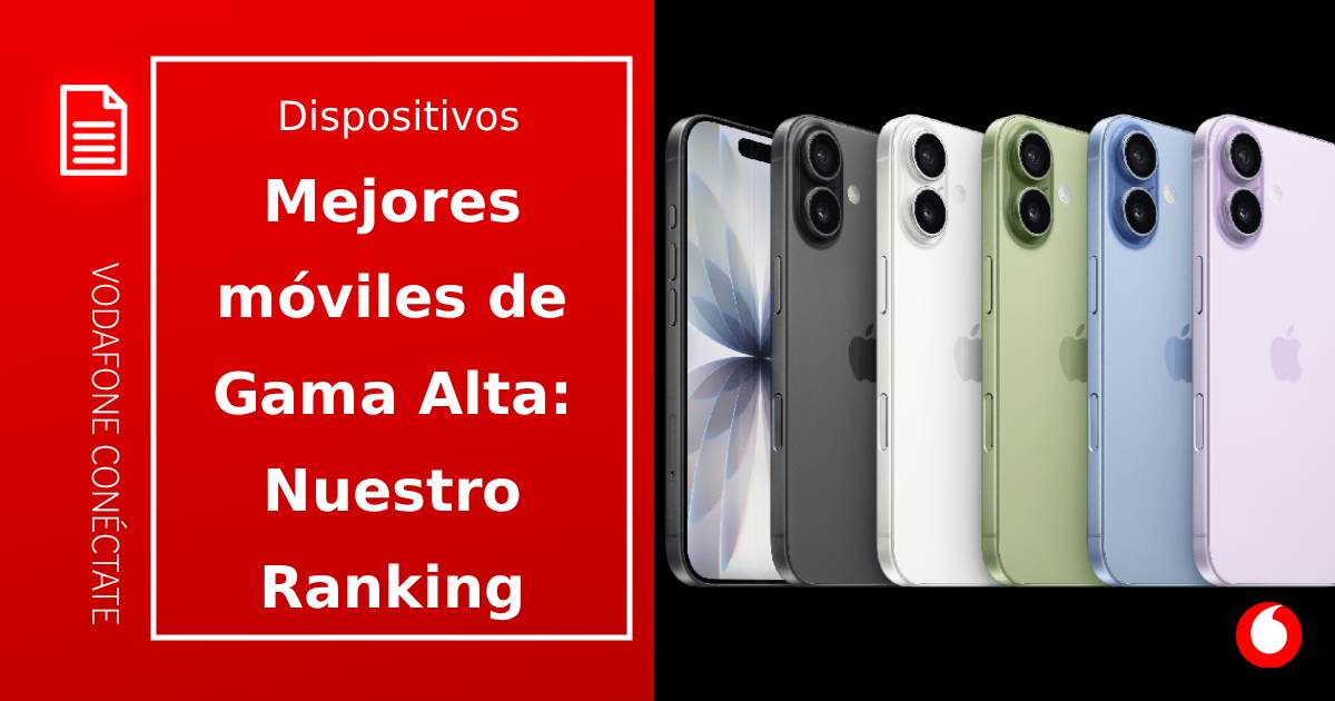 Los mejores móviles de Gama Alta de 2026 [Nuestro ranking]