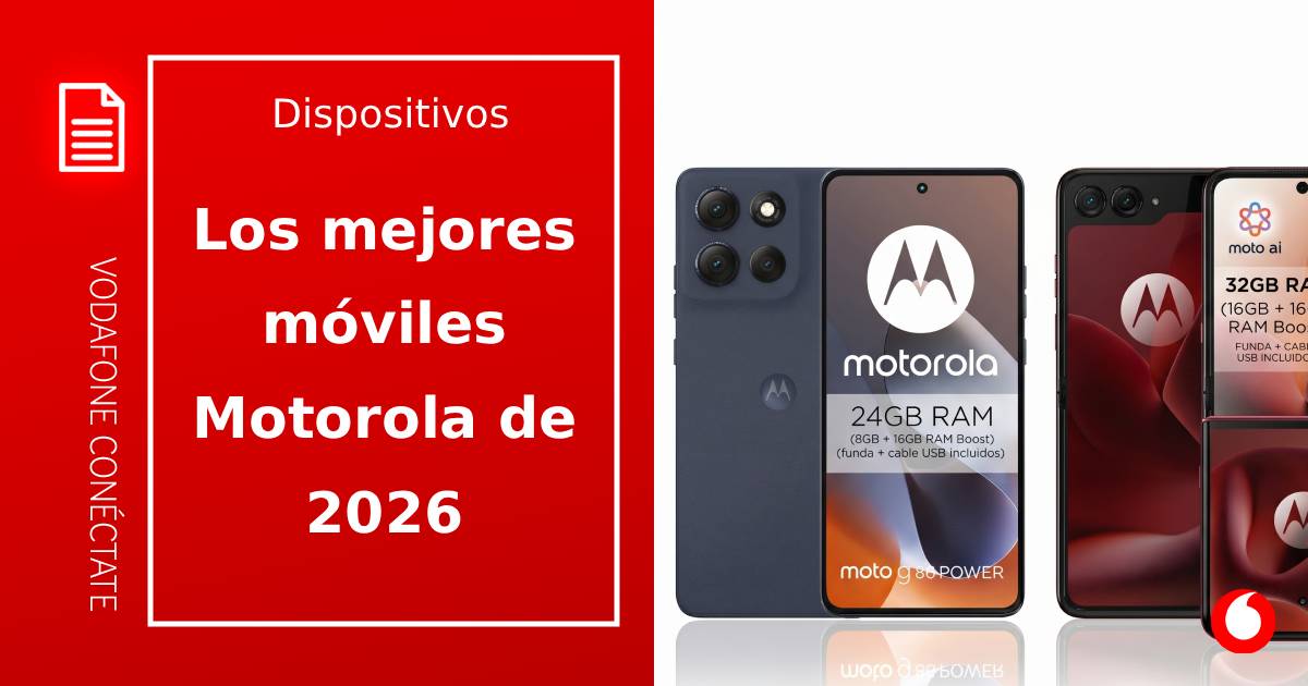 Los mejores móviles Motorola de 2026: nuestro ranking