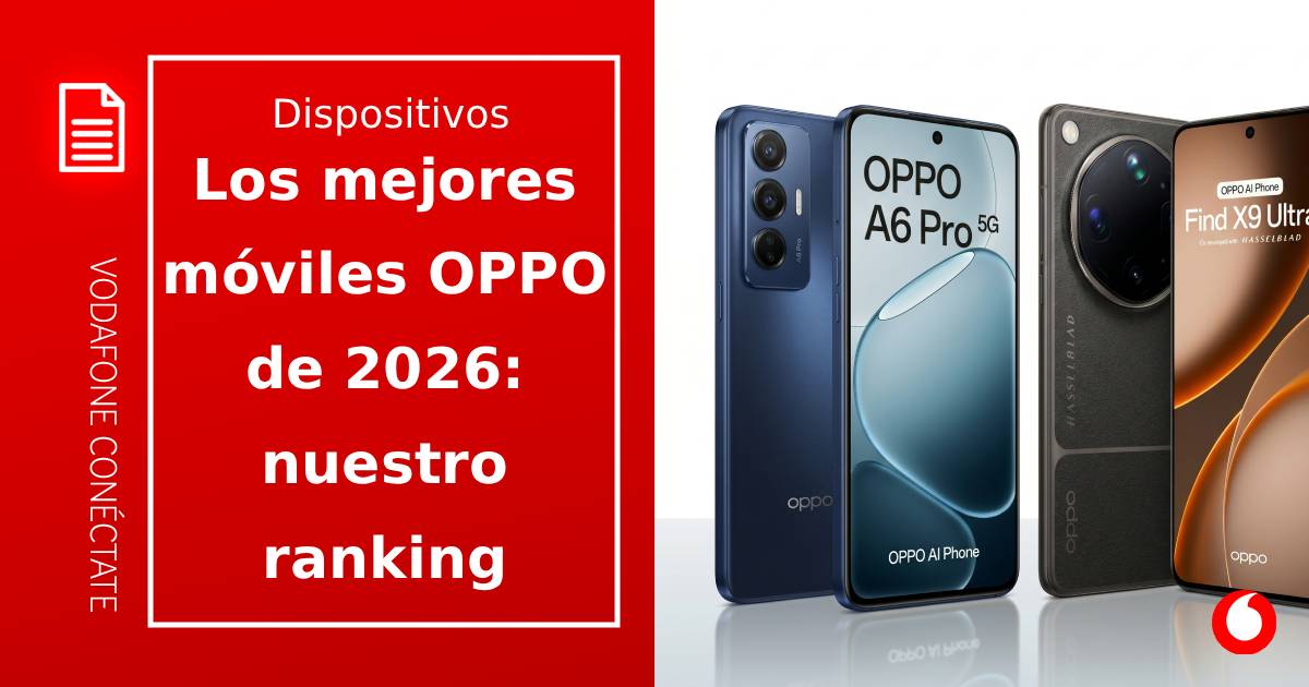 Los mejores móviles OPPO de 2026: Nuestro ranking