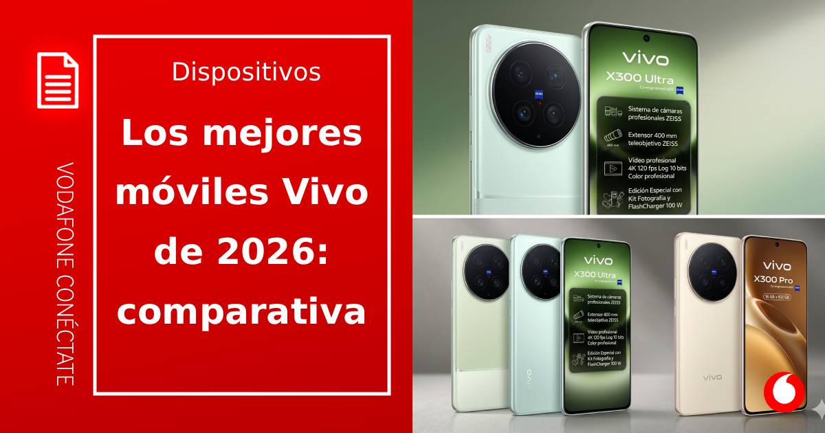 Mejores móviles Vivo de 2026: comparativa y recomendaciones