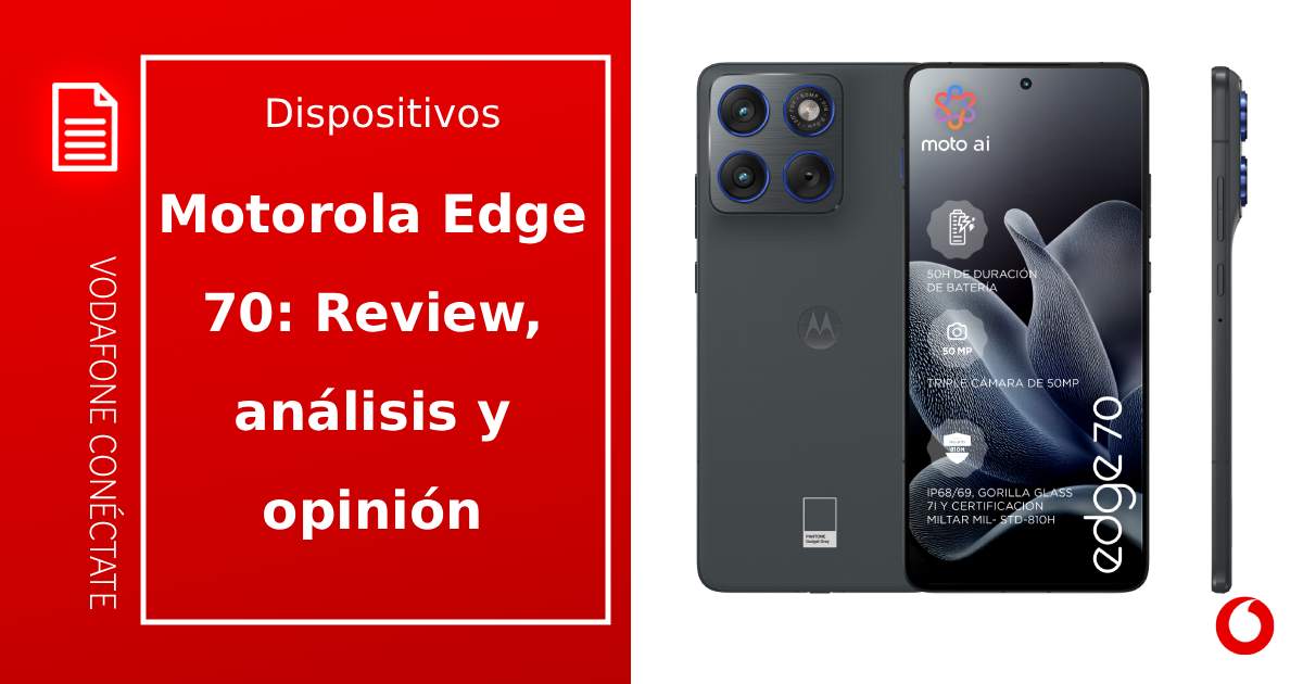 Lanzamiento del Motorola Edge 70