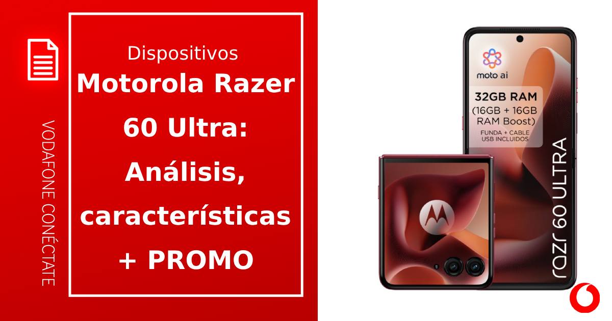 Motorola Razr 60 Ultra: Características, análisis y opinión [+ Promo]