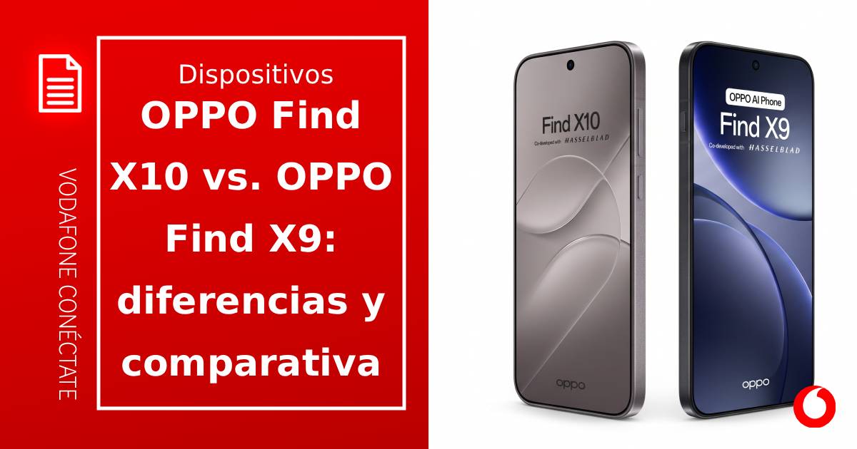 OPPO Find X10 vs. OPPO Find X9: diferencias y comparativa