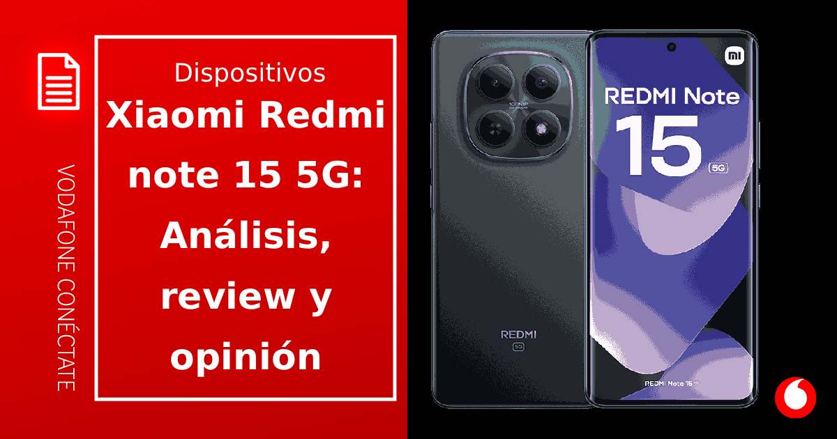 Xiaomi Redmi Note 15 5G: análisis de características, opiniones y mejor precio