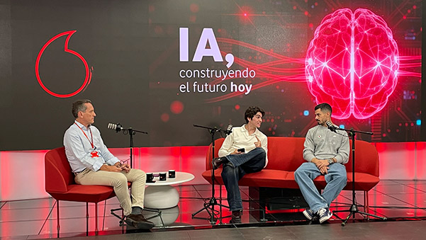 #VideoPodcast: Vodafone Lab Café, construyendo el futuro con la IA
