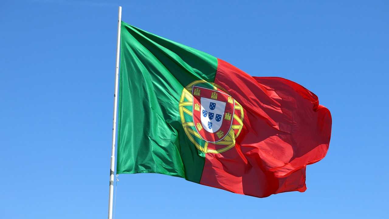 la bandera de Portugal