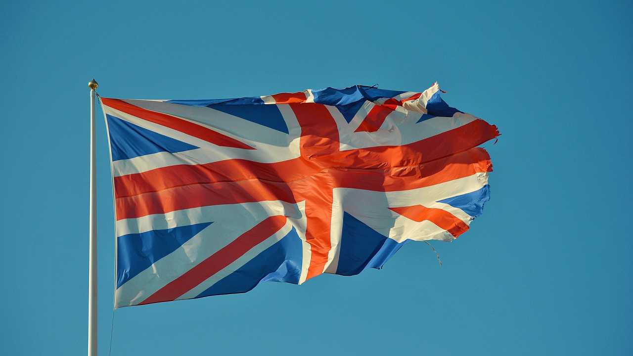 la bandera de Reino Unido