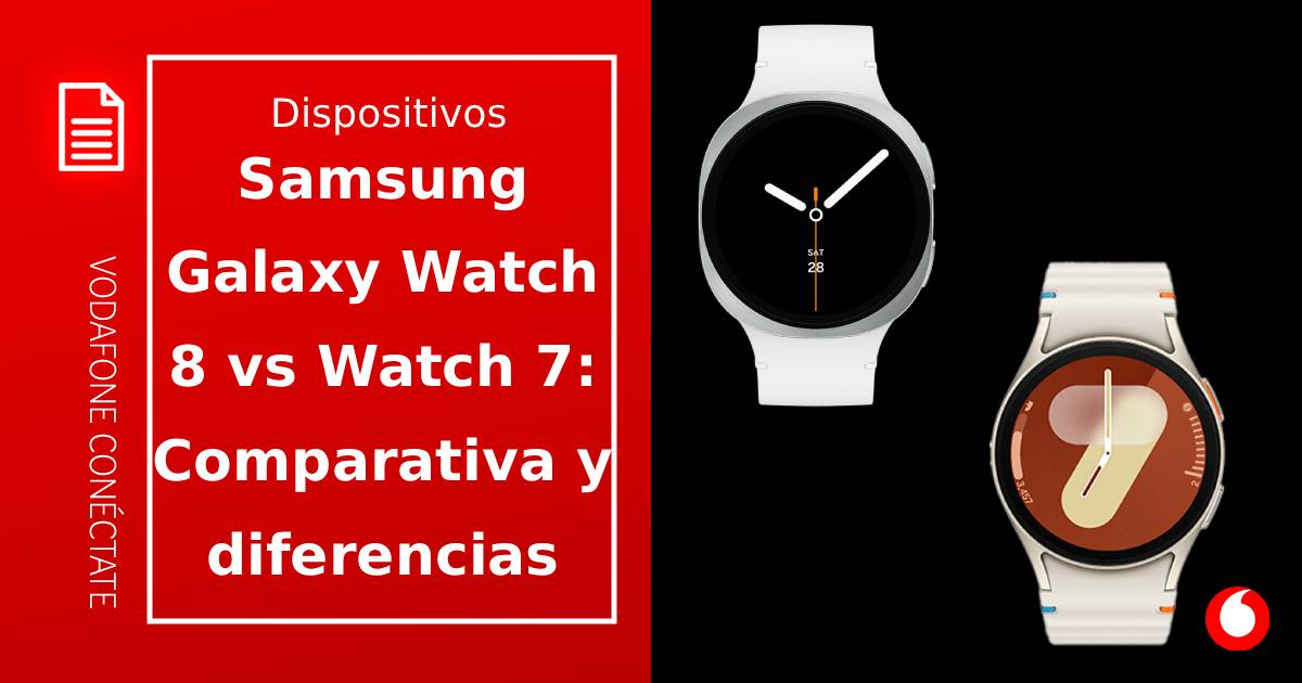 Samsung Watch 8 vs Watch 7: comparativa y diferencias