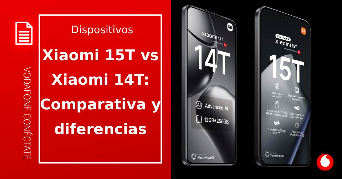 Xiaomi 15T vs Xiaomi 14T: Comparativa y diferencias