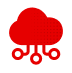 un icono de un cloud