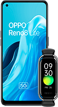 OPPO Reno 8 Lite 5G Negro 128GB