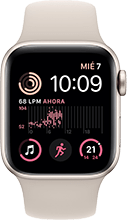 Apple Watch SE con GPS y Cellular Blanco Estrella 40mm