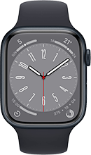 Apple Watch Series 8 con GPS y Cellular Medianoche 45mm