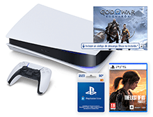 PlayStation 5 Standard GOW TLOU y PSN 50€