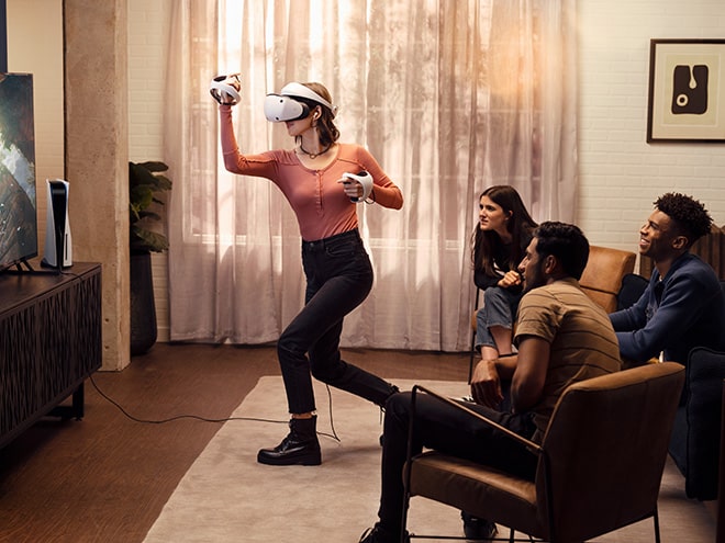 Gafas realidad virtual con Horizon Call of the Mountain