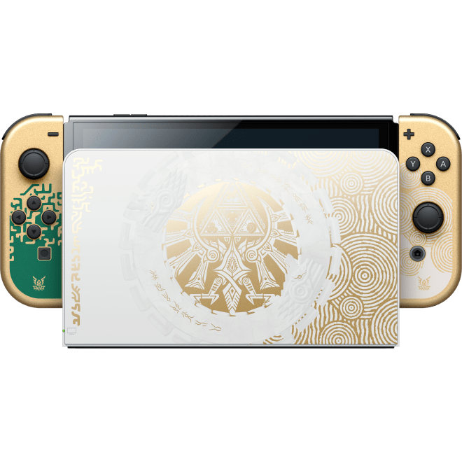 Nintendo Switch OLED con Zelda ToK