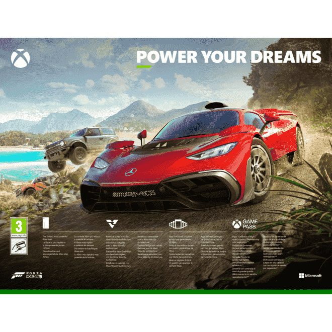 XBOX Series X con Forza Horizon 5 Premium